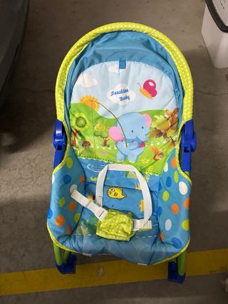Tumbona para bebé con diseño infantil