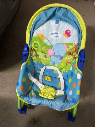Tumbona para bebé con diseño infantil