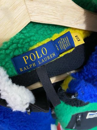Chaqueta Polar Polo Ralph Lauren Bloques Color