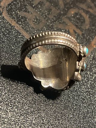 Anillo Turquesa Estilo Nativo Americano 925