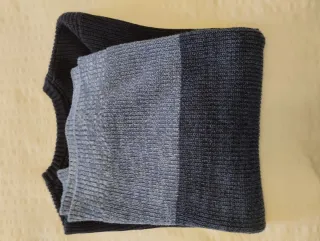 Jersey hombre talla XL azul/gris(solo envío)