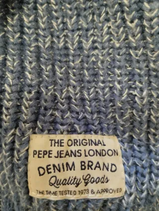 Jersey hombre talla XL azul/gris