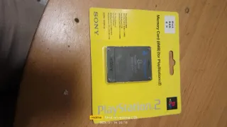 Juego de Nintendo + memory Card de PS2