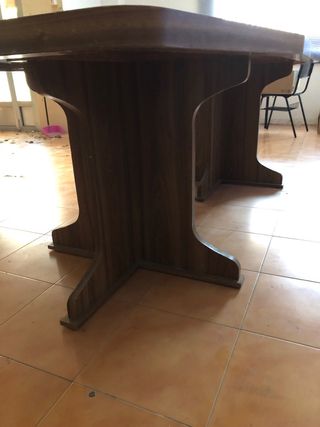Mesa de reuniones de madera SOLO HOY Y MAÑANA