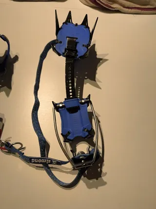 Crampones Simond 10 puntas semiautomáticos