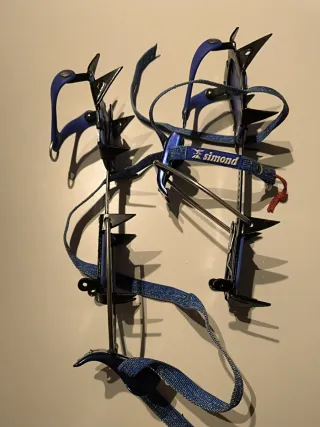 Crampones Simond 10 puntas semiautomáticos