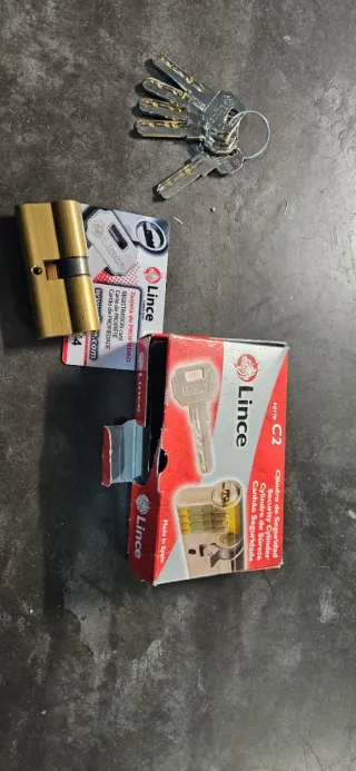 Bombín Seguridad Lince C2 + 5 Llaves