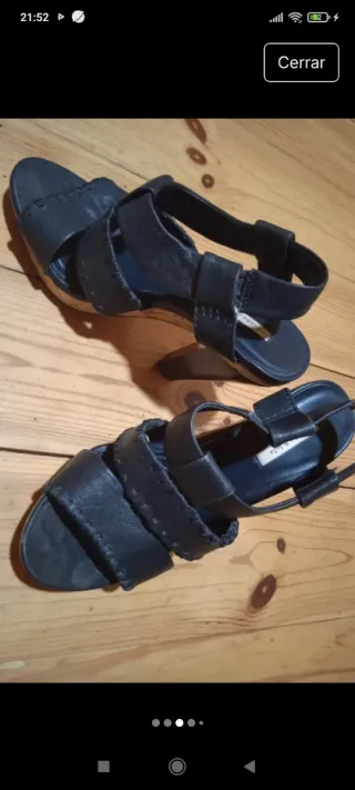 Sandalias tacón Bimba y Lola Talla 35