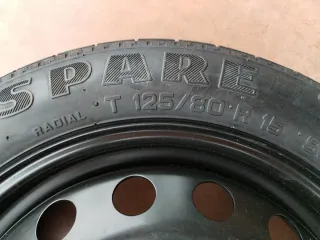 Ruotino con cric nuovo