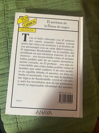 El perfume de la dama de negro - Gaston Leroux