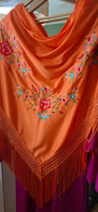 Mantoncillo de flamenca