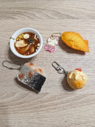 Lote Gashapon Japón Comida Miniaturas