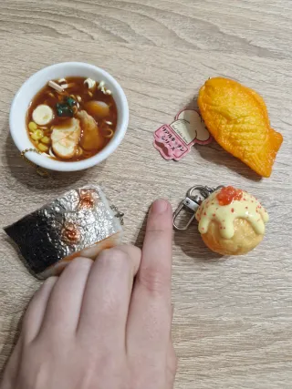 Lote Gashapon Japón Comida Miniaturas
