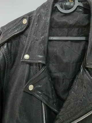 Giubbotto in pelle vintage Metallica