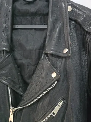 Giubbotto in pelle vintage Metallica