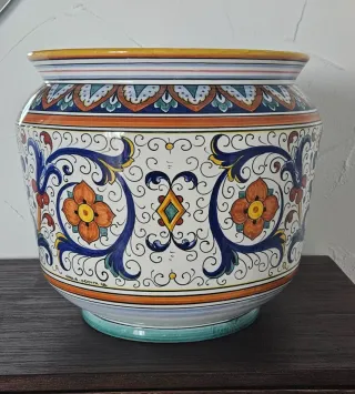 Ceramica di Deruta - coprivasi 30 cm