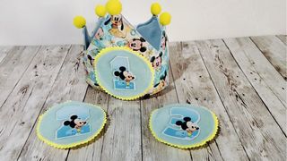 Corona de cumpleaños personalizada