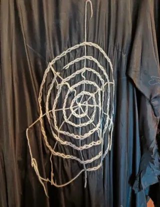 Costume carnevale nero unisex con cappuccio