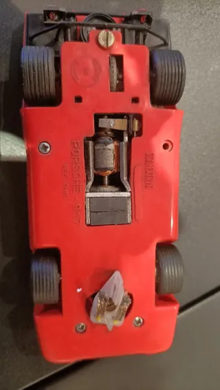 2 Coches Slot Excalestric Rojo y Blanco