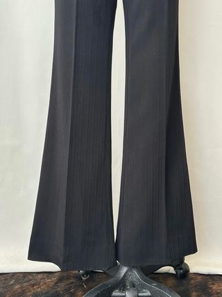 Pantaloncini da uomo a zampa d'elefante chic vintage anni '90