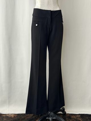 Pantaloncini da uomo a zampa d'elefante chic vintage anni '90