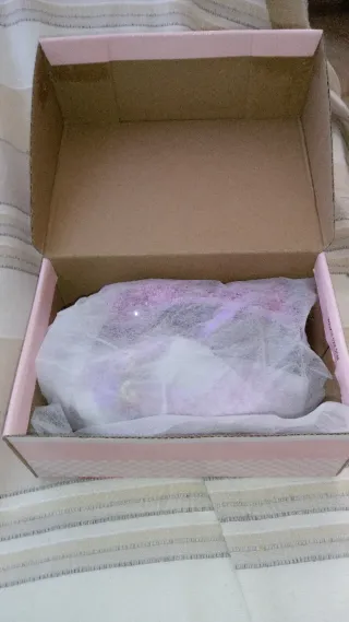 Scarpette bambina glitter viola tg 25