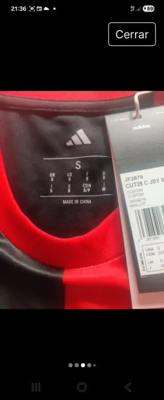 Camiseta Segunda Equipación Ponferradina Talla S