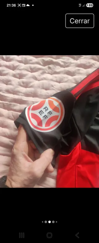 Camiseta Segunda Equipación Ponferradina Talla S