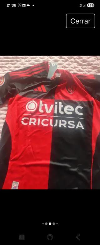 Camiseta Segunda Equipación Ponferradina Talla S