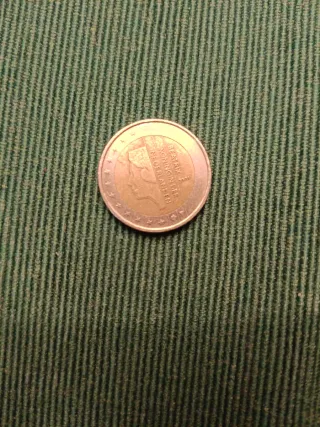 Moneta 2 Euro Beatrix Koningin Nederland 2001