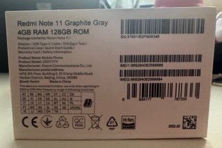 Xiaomi Redmi Note 11 128GB - Pantalla Nueva