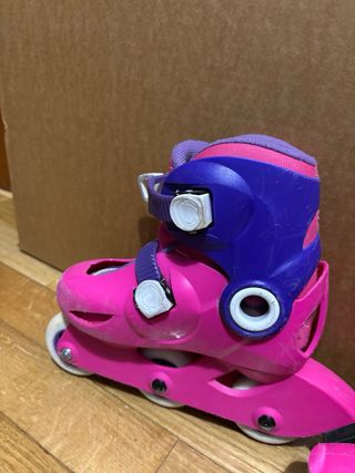 Patines en línea Oxelo rosas y azules