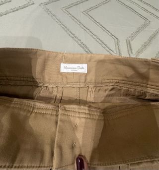 Falda marrón Massimo Dutti