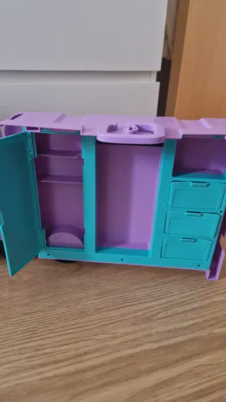 Caravana para muñecas tipo Barbie