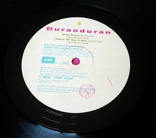 MAXI SINGLE DURAN DURAN ALL SHE WANT IS 1988