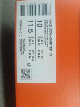 Nike Downshifter sin estrenar