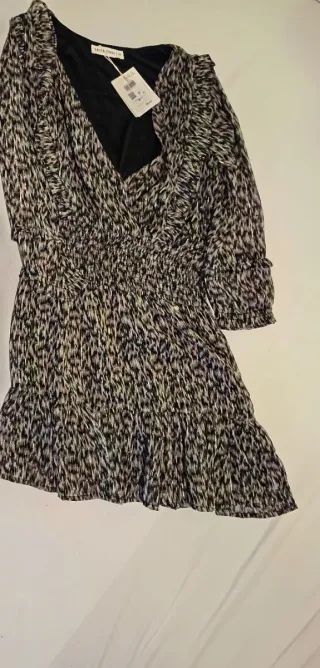 Vestido Bimba y Lola estampado XS