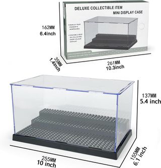 Vetrina espositiva per pezzi Lego, nuova