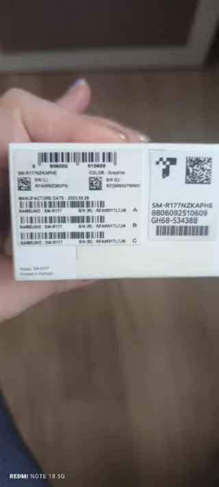 Auriculares Samsung Galaxy Buds2 Negros