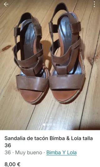 Sandalias de tacón marrones