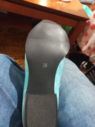 Botas de Azuis Bordadas negociável