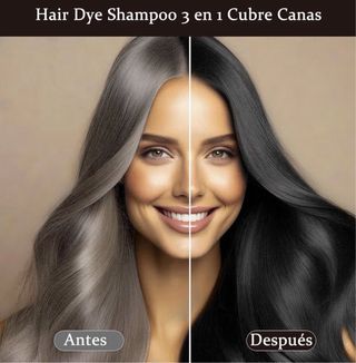 Pack Champú Tinte Negro + Mascarilla