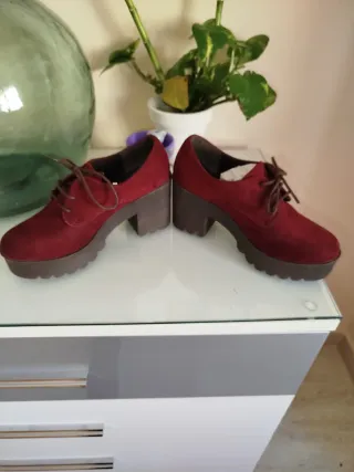 Botines Corina Burdeos Talla 36