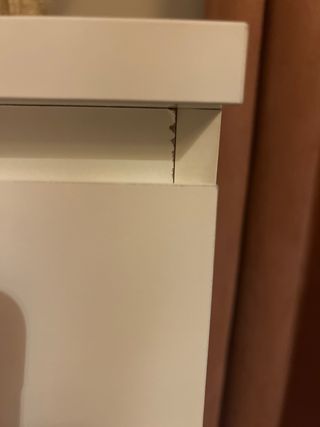 Cómoda Malm 6 cajones blanca