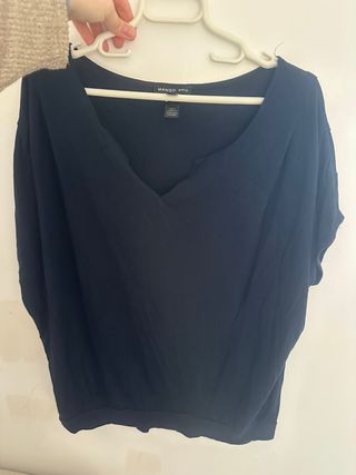 Blusa Mango Negra
