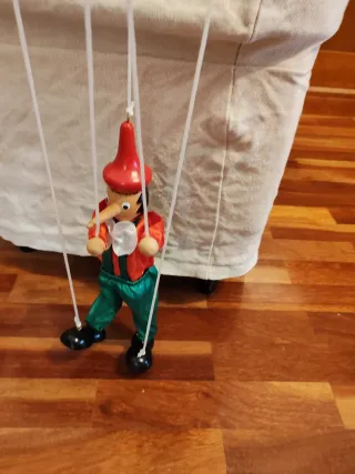Marioneta de madera Pinocho