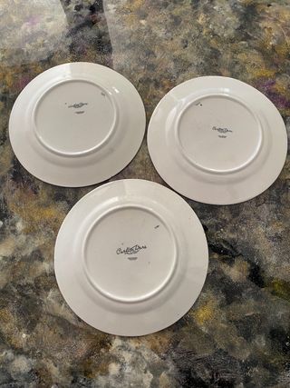 Juego 3 Platos Carlton Ware Vintage N 3052