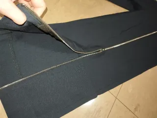 Pantaloni Zara vita alta con zip