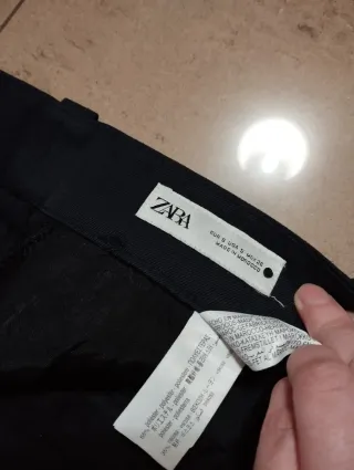 Pantaloni Zara vita alta con zip