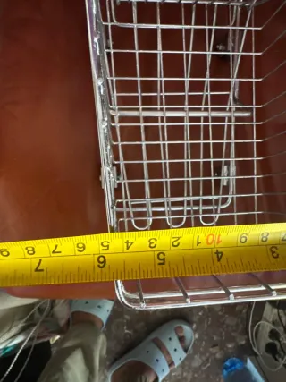 Carrito decorativo 16/17/25 cm de compras metálico